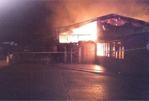 The Shop Ablaze